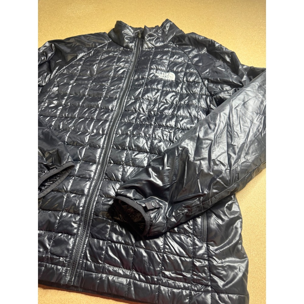 The North Face Thermoball Full Zip Quilted Jacket Black Mens TCV4/TMN4 Size L